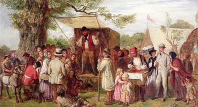 Cheap Jack at the Country Fair by Ebenezer Newman Downard